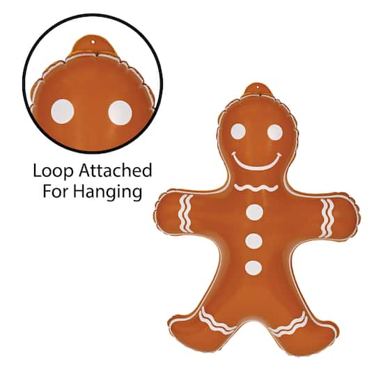 Beistle 24" x 18" Inflatable Gingerbread Men, 2ct.